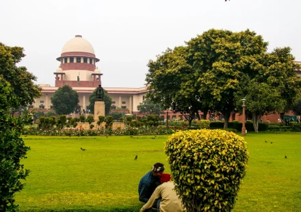File photograph: Supreme Court of India — premises.