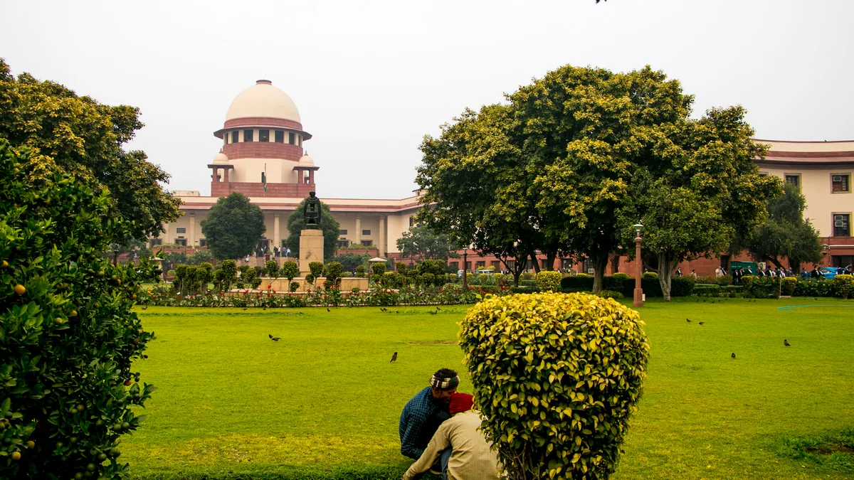 File photograph: Supreme Court of India — premises.
