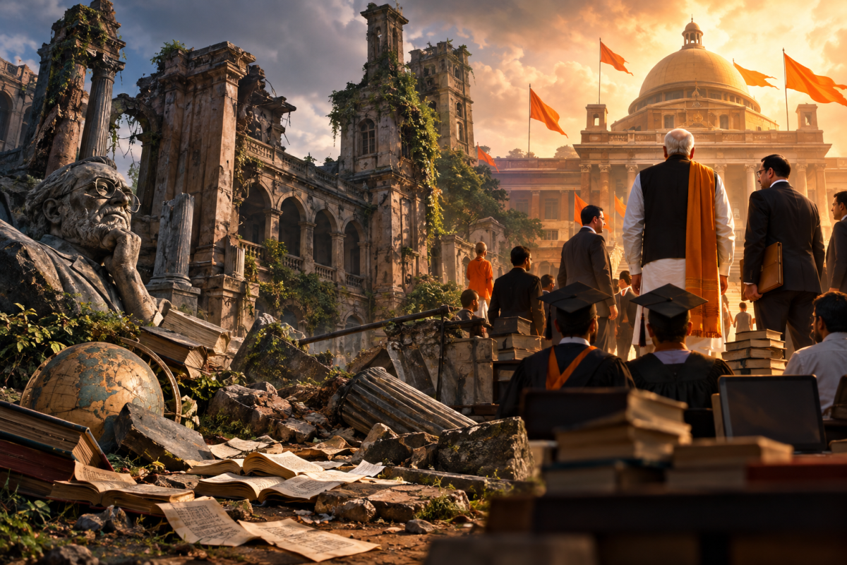 The Right Inherited the Ruins: The Lyngdoh Regime and the Managerial University in India