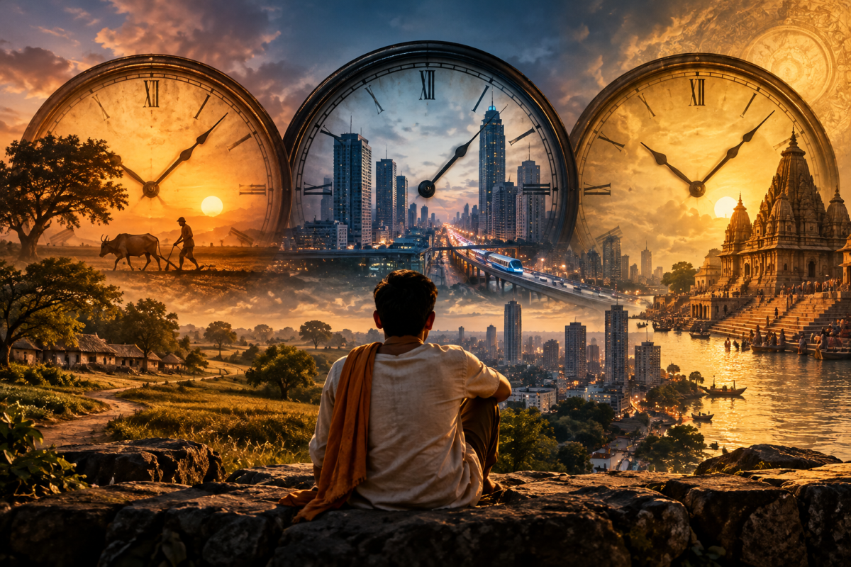 The Three Clocks: A Material Theory of Indian Endurance