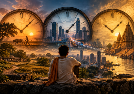 India Through Time_ Three Clocks, One Journey.