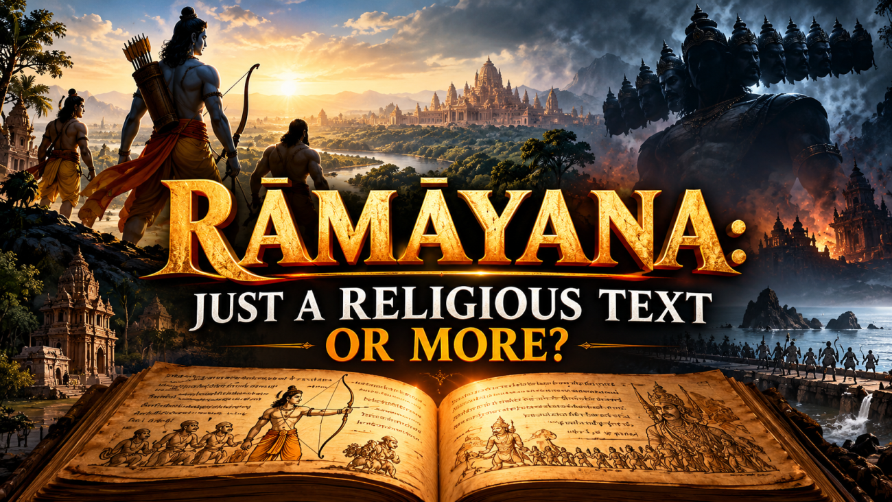 RĀMĀYANA: JUST A RELIGIOUS TEXT OR MORE?